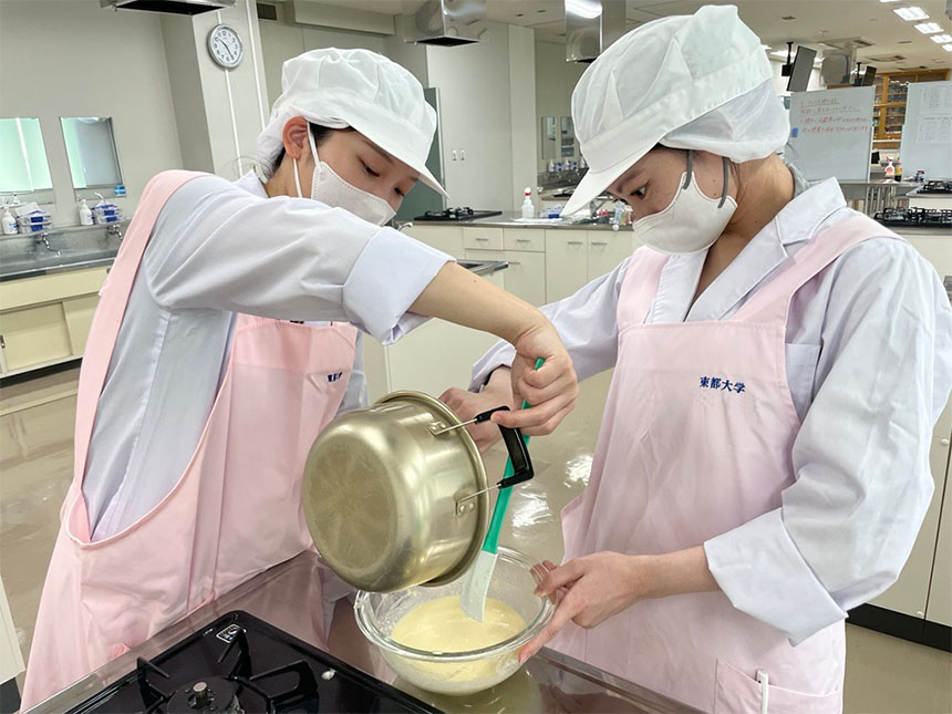 管理栄養学部　広報ふかや調理チーム