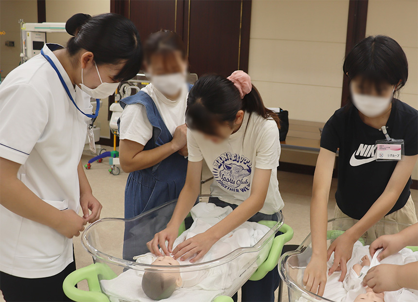中学生看護体験教室